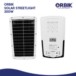 ORBIK SOLAR LED STREET LIGHT OB-SS-W04-200W